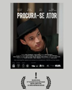 Curta gaúcho “Procura-se Ator” é selecionado para o 54º Festival de Cinema de Gramado
